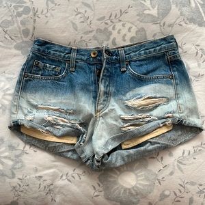 Rag & Bone high waisted denim short